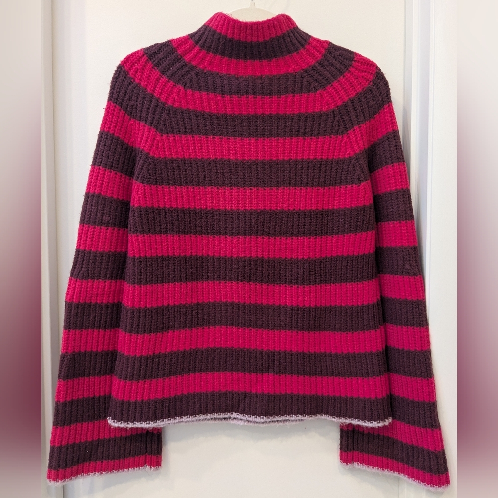 NWT cozy striped sweater